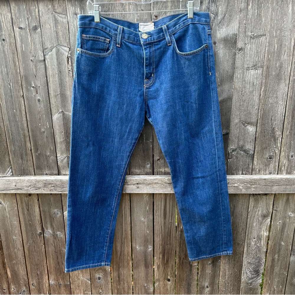Current/Elliott Medium Wash Straight Leg “Deadstock” Women’s Jeans Sz 28